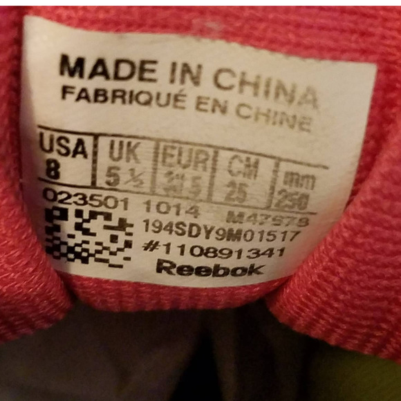 REEBOK CrossFit CF74 Training Crosstraining Shoes Berry Red Women's Size‎ 8 - Picture 11 of 11